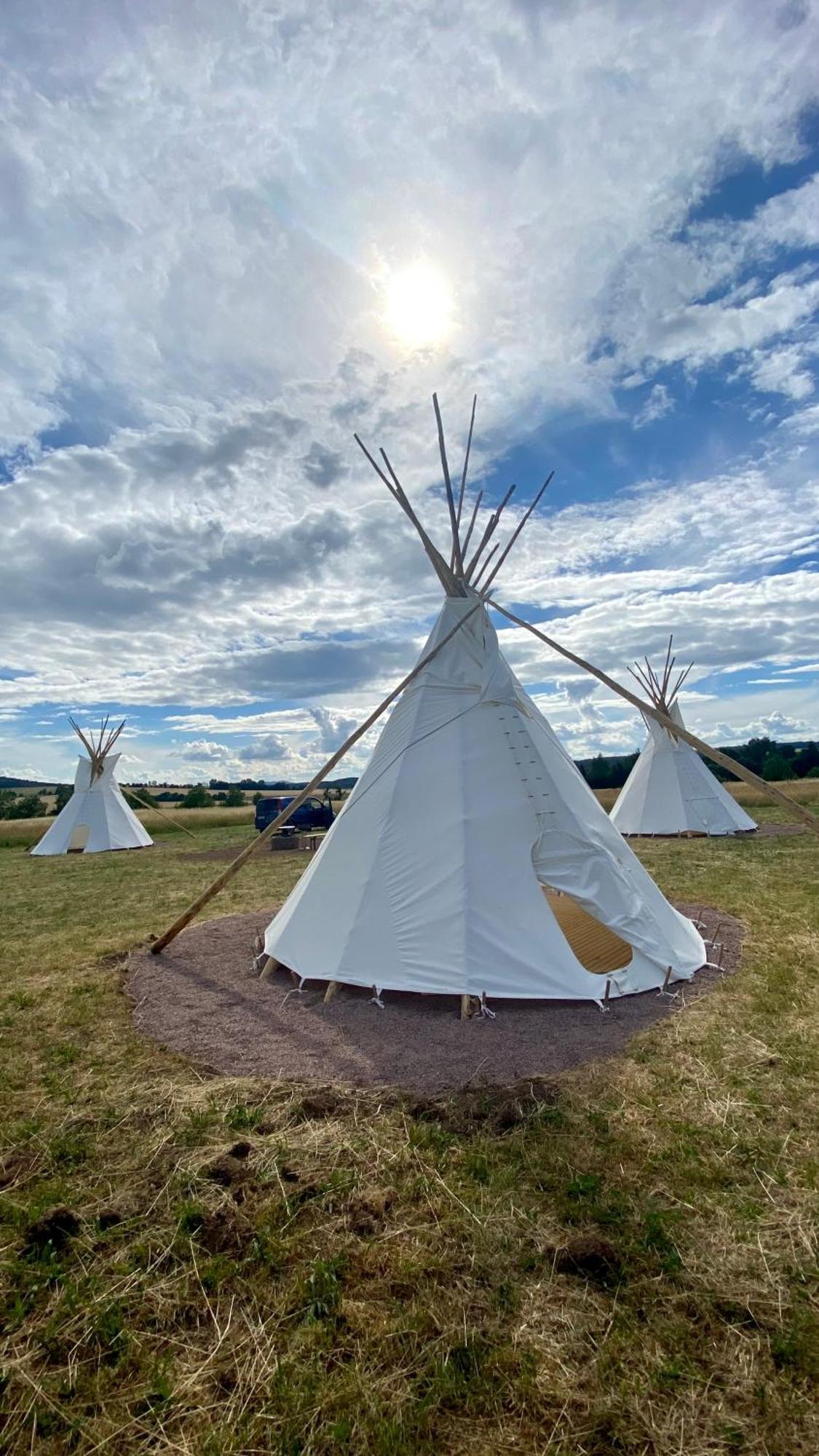 Hotel Alpaka-Tipi-Park Bad Salzungen Exteriér fotografie