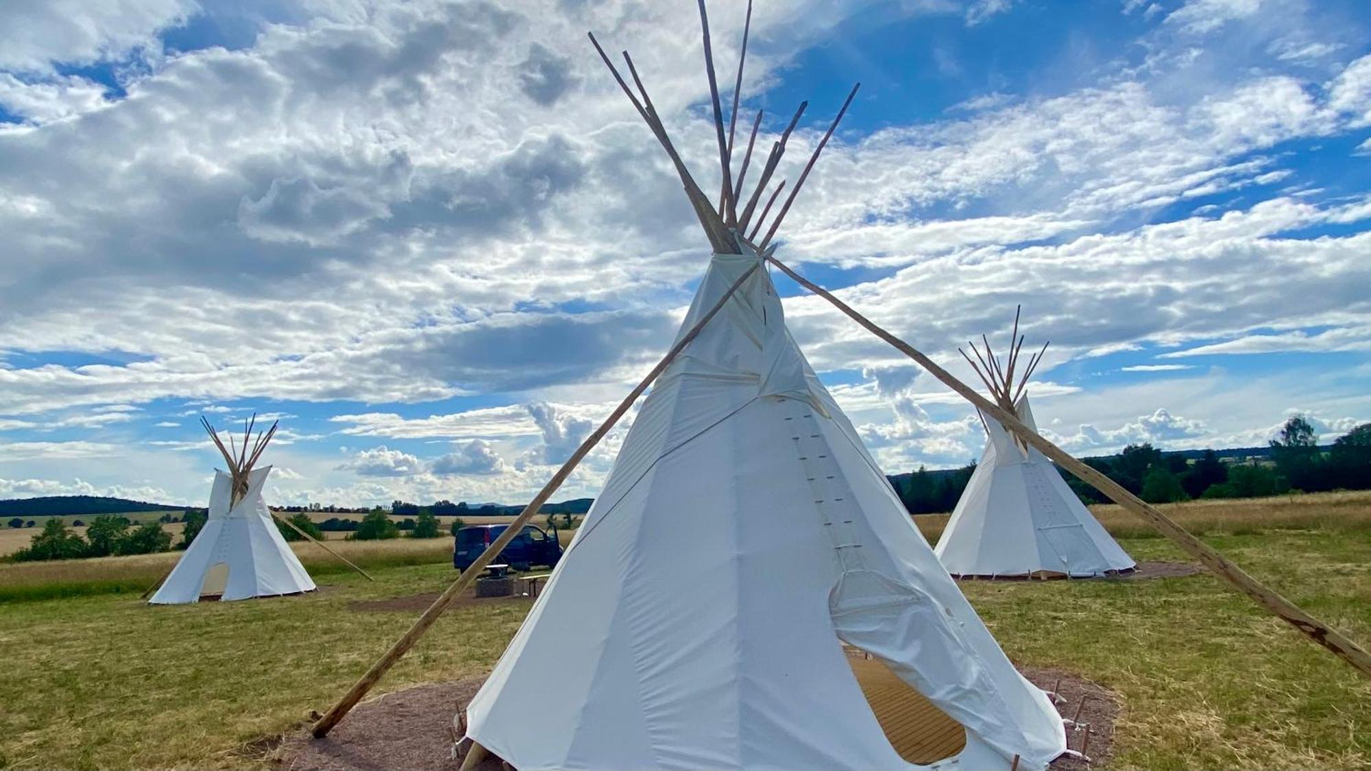 Hotel Alpaka-Tipi-Park Bad Salzungen Exteriér fotografie